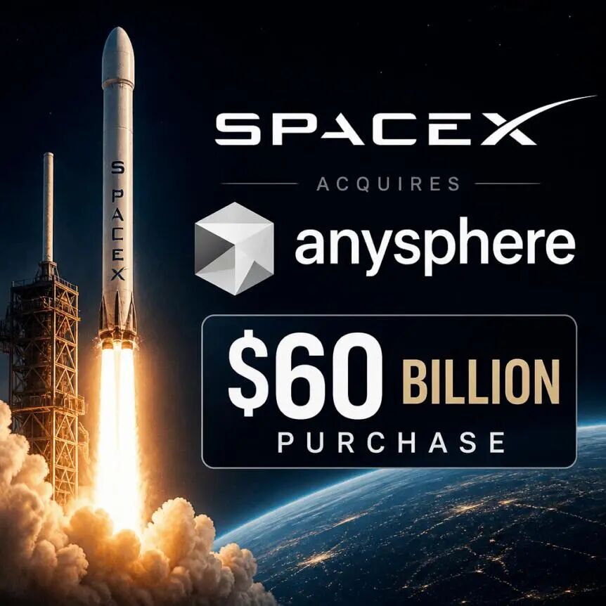 SpaceX 完成對Cursor 開發商Anysphere 600 億美元的收購| KuCoin