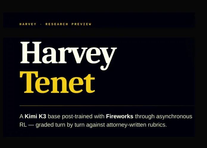 Harvey Introduces Harvey Tenet: A Kimi K3 Base Post-Trained with Fireworks  for Long-Horizon Legal Agent Work - MarkTechPost