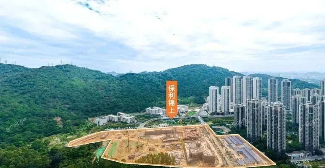 黄埔保利锦上签约广大附中，在售户型86-135㎡三至四房!