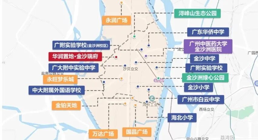 白云金沙瑞府143㎡~143㎡，平层+叠墅