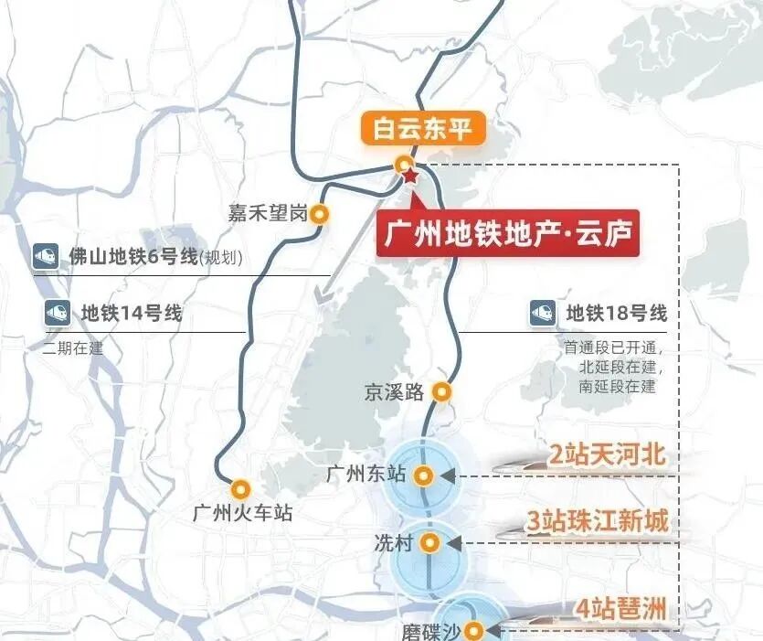 白云新房，广州地铁地产云庐能不能买？