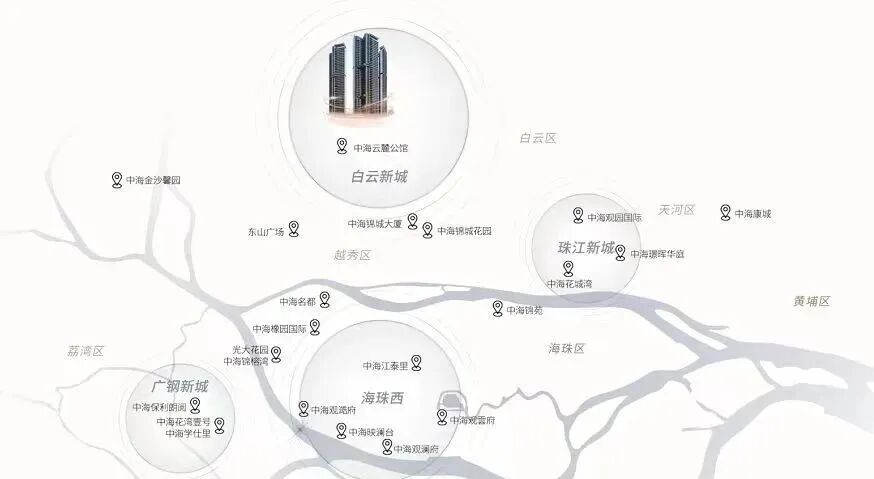 白云中海麓府126-170㎡大平层，特惠单价5.9万起!