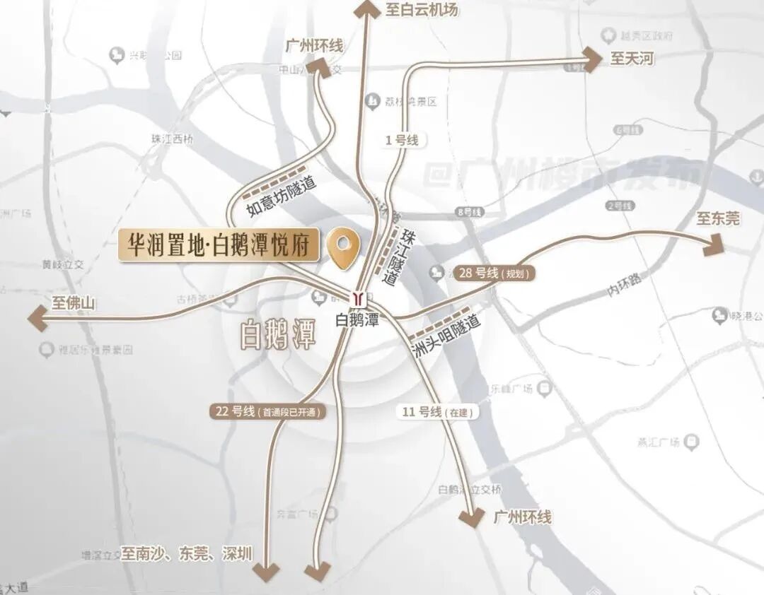 荔湾华润置地白鹅潭悦府加推抢光，推动白鹅潭拼命推地？