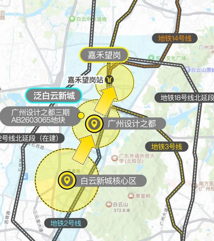 嘉禾望岗片区，国贸云上旁，好像突冒了一宗新地块……
