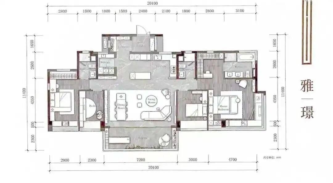 白云新城万科瑧山府115-193㎡，值不值得买？
