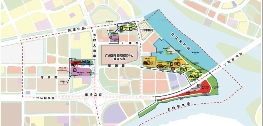 荔湾东沙国际商贸港规划调整，周边在售楼盘有哪些？