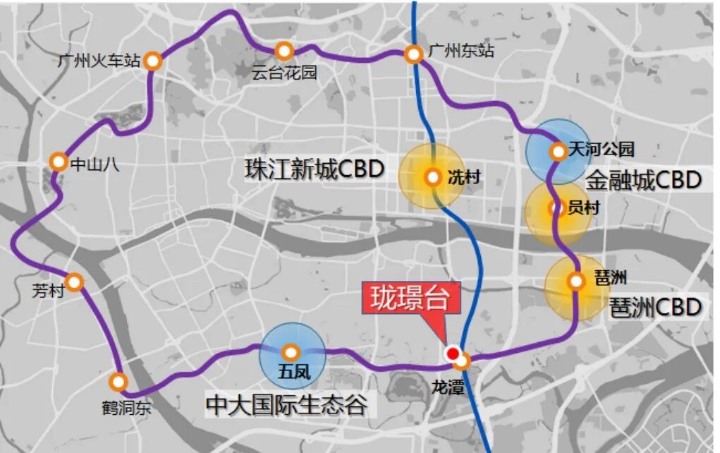 广州地铁珑璟台在售户型，最新价格！