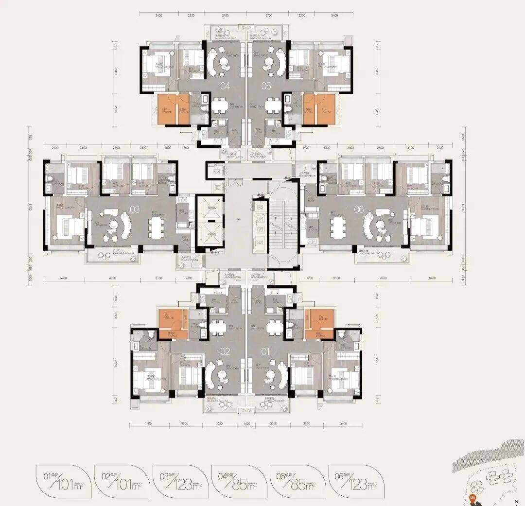 番禺亚运城加推天际组团88㎡~129㎡