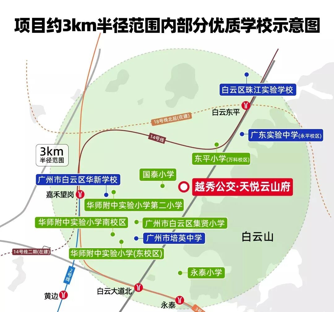 单价3字头，越秀公交天悦云山府推出一口价单位！