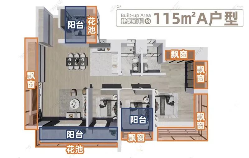保利花语和岸开启认筹，吹风价5.2-5.6万/㎡！