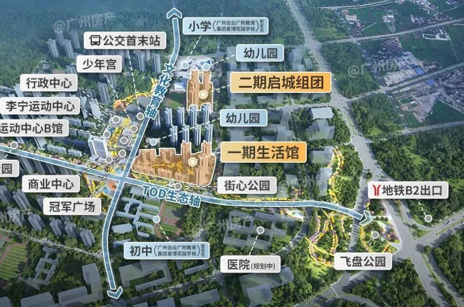 越秀白云星汇城效果图