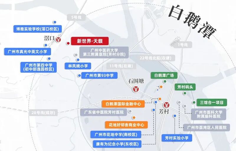 新世界天馥交通图