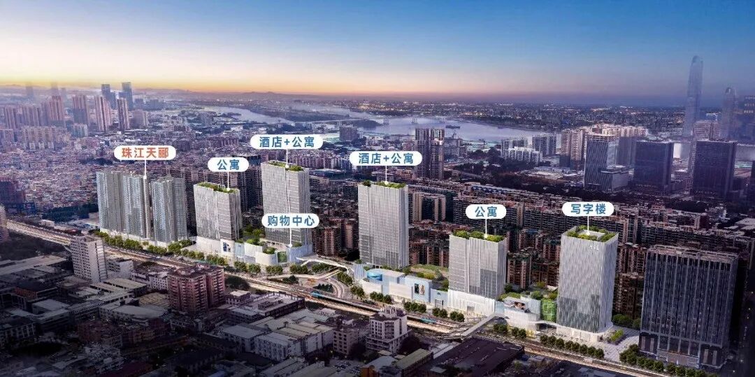 广州金融城在售新房集合，均价7万+起