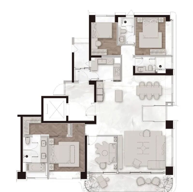 白云粤海云港城住宅和公寓，该怎么选？