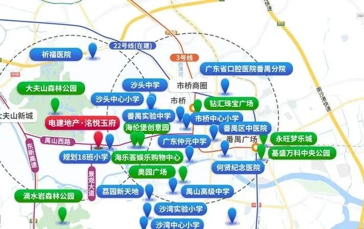 番禺电建地产广州洺悦玉府2栋圆满交付