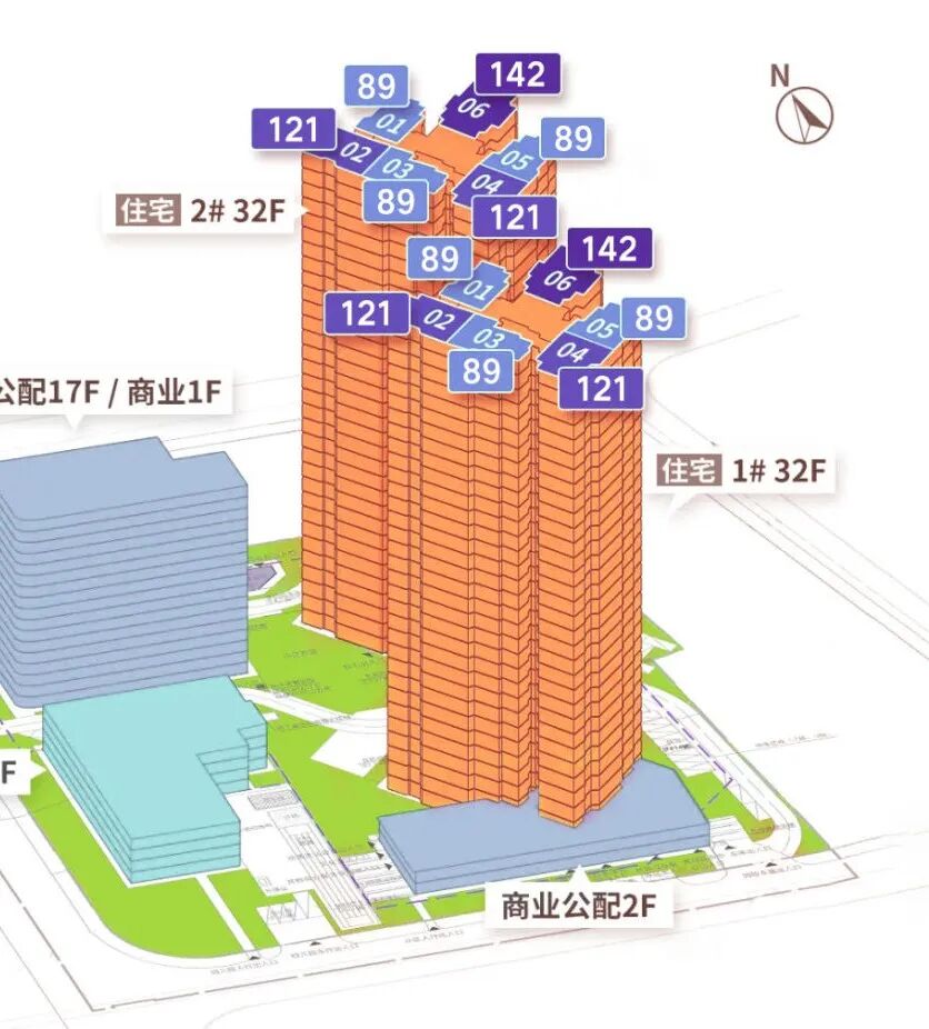 荔湾珠实西关多少钱一平方？建面89-142㎡