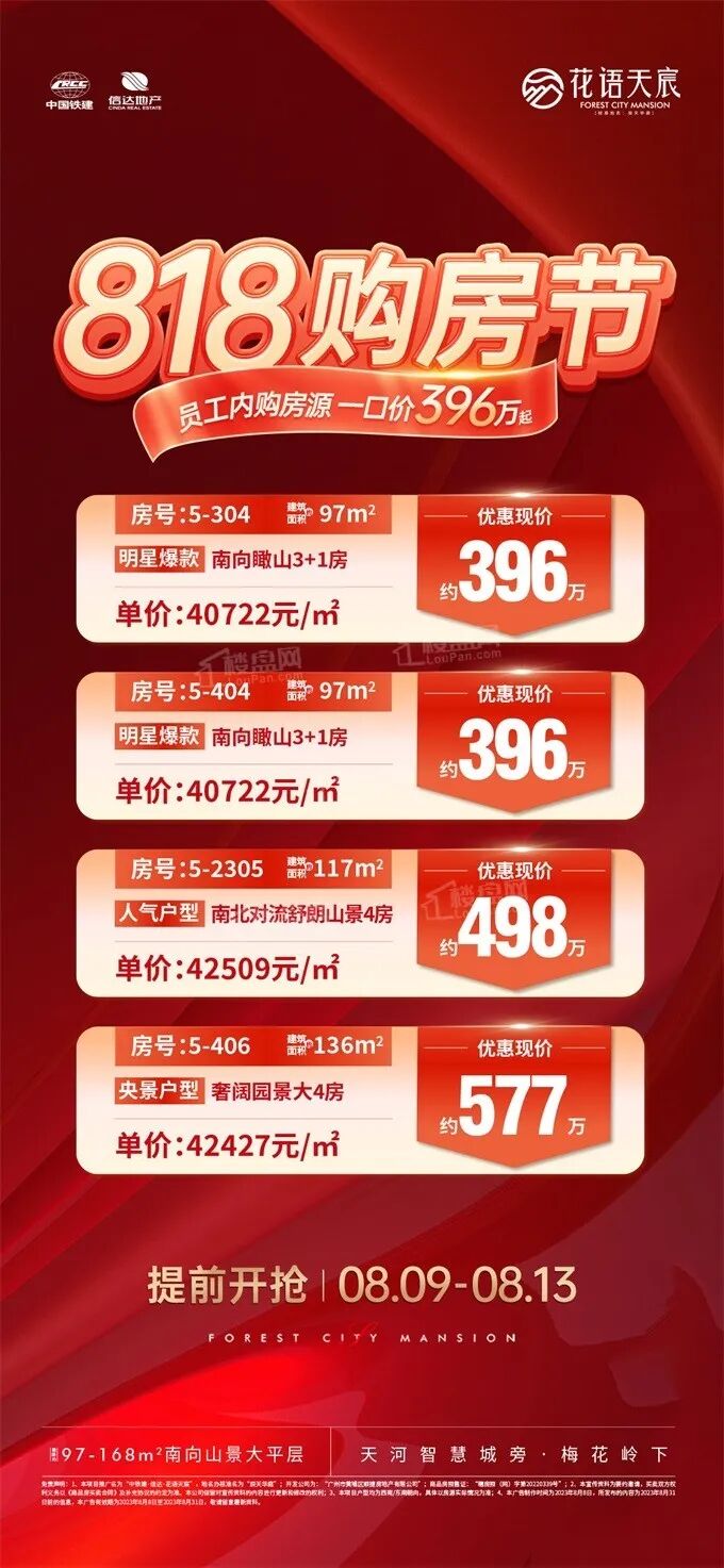 这个周末广州新房推出特价房、清栋劲减、到访享豪礼……