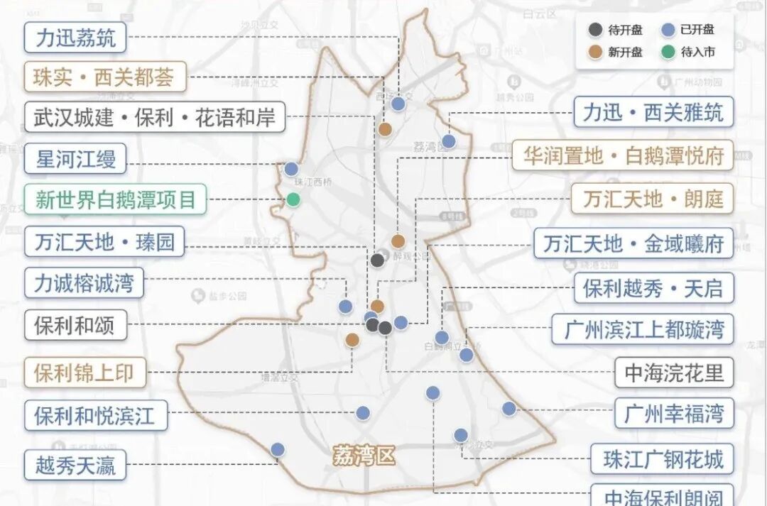 荔湾广钢新城房价下跌，其它荔湾板块新房还值得买吗？