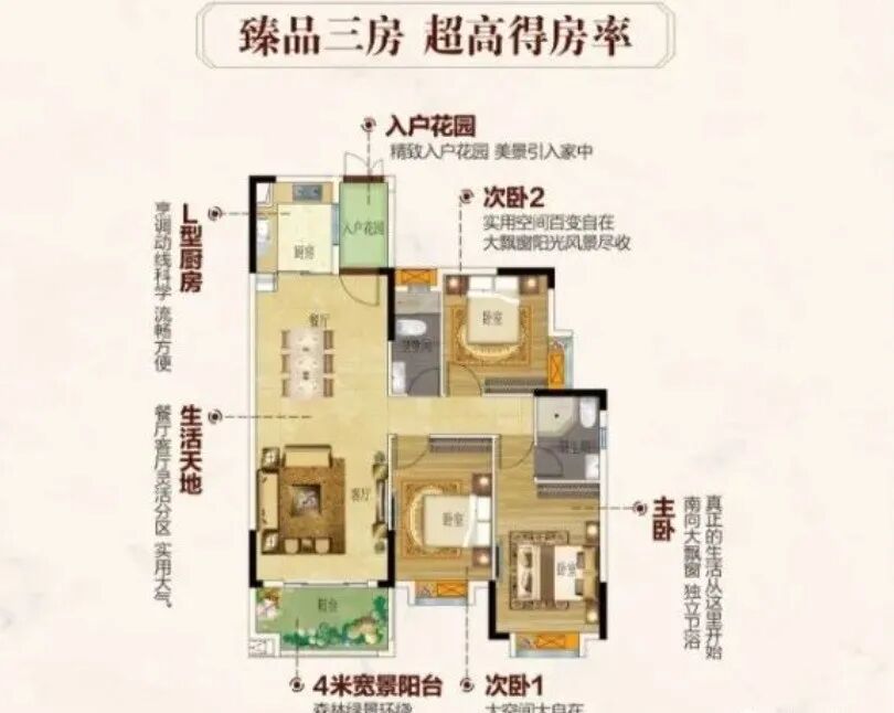 增城金时花园住宅+别墅80㎡~180㎡
