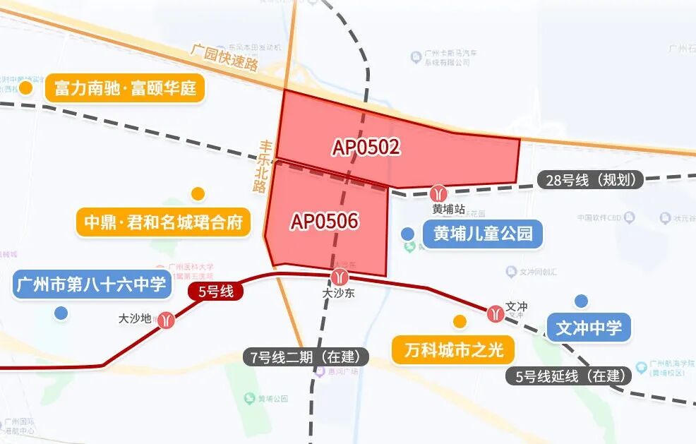 老黄埔靓地将上新，高铁新城也要来？利好哪些楼盘？