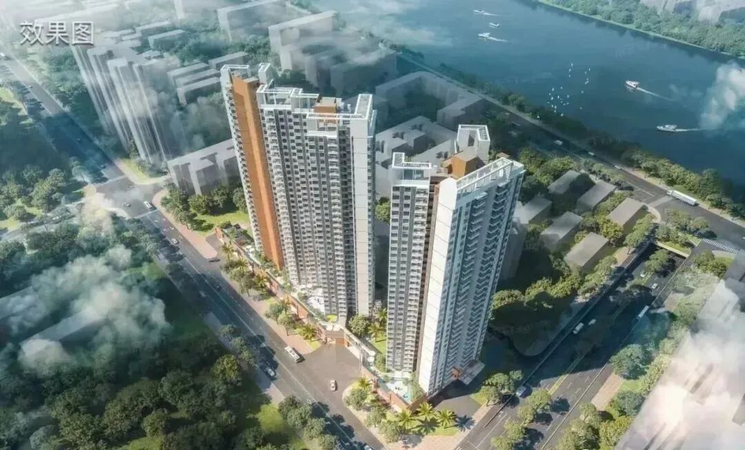 荔湾凯德双桥新作江景盘5字头，项目优缺点分析！
