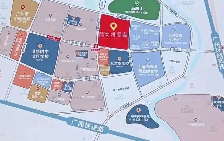 城投珠江天河壹品主力总价段为750-1100万