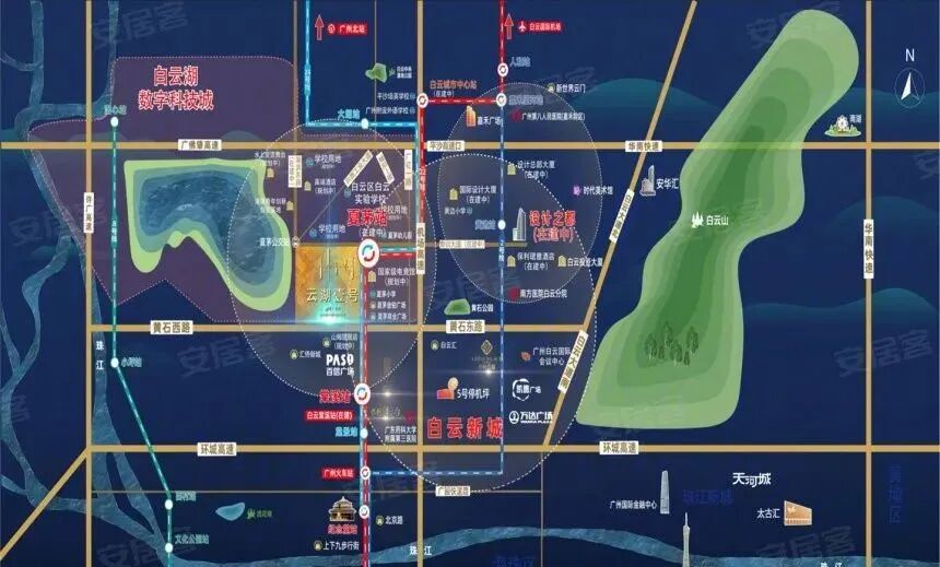 白云保利云湖壹号主力总价段为300-350万