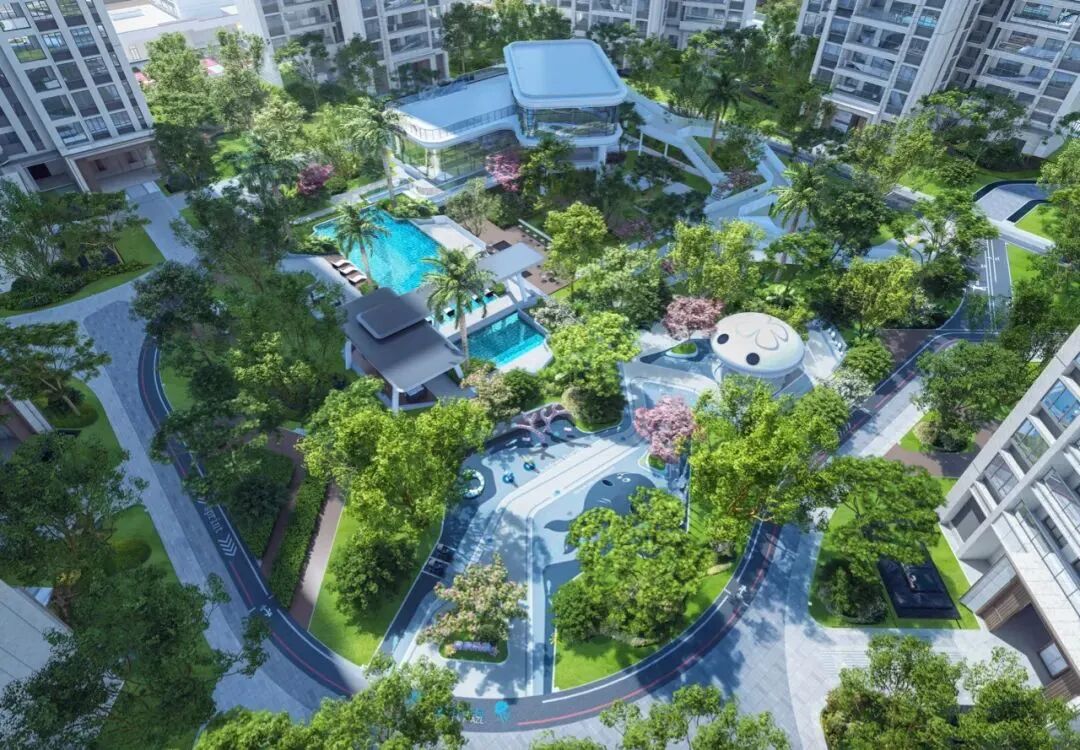 番禺龙湖金地天峯89-142㎡精装三房，读广外附小！