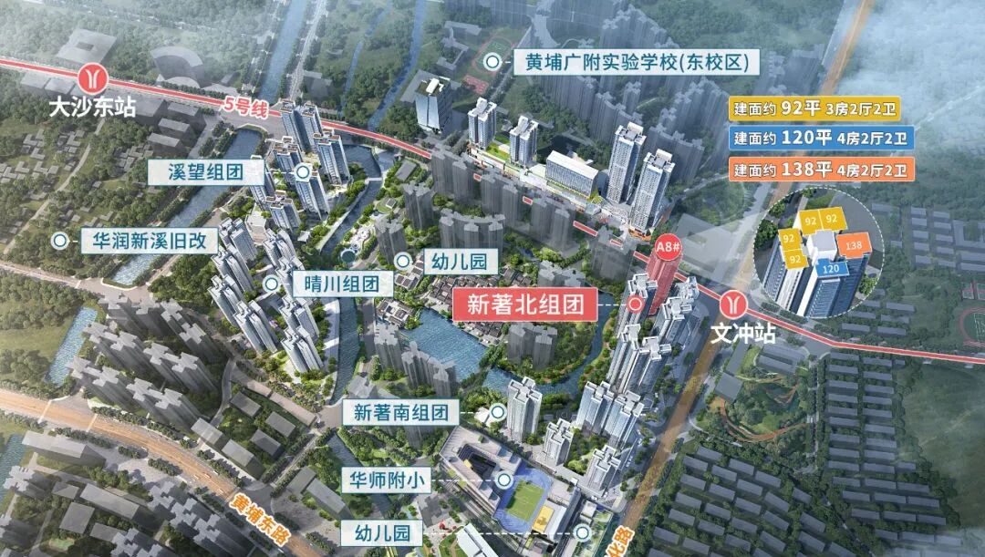 黄埔万科城市之光总价450万，值得入手!