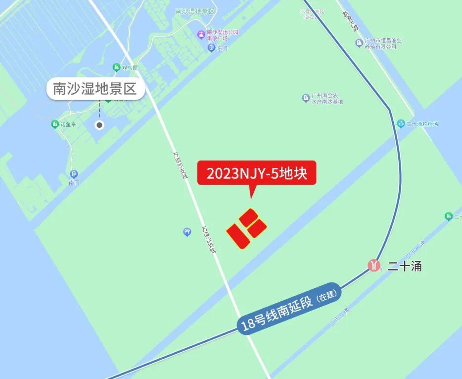 南沙，将连挂6宗地，周边有哪些楼盘？