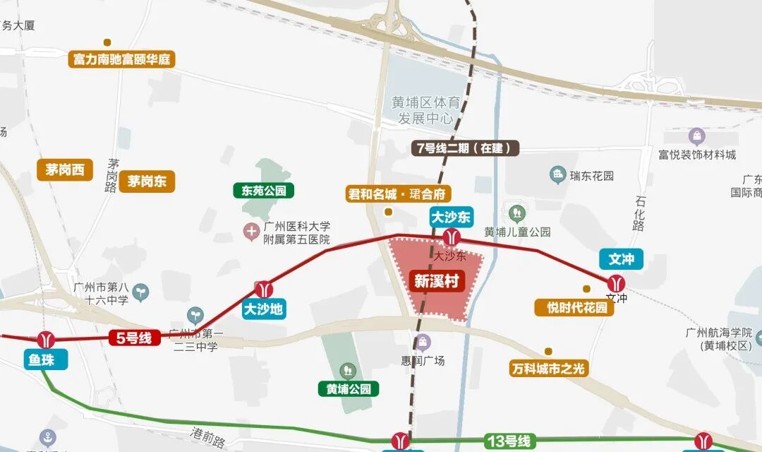 广州黄埔新溪旧改规划大变，商住用地减少超万平！