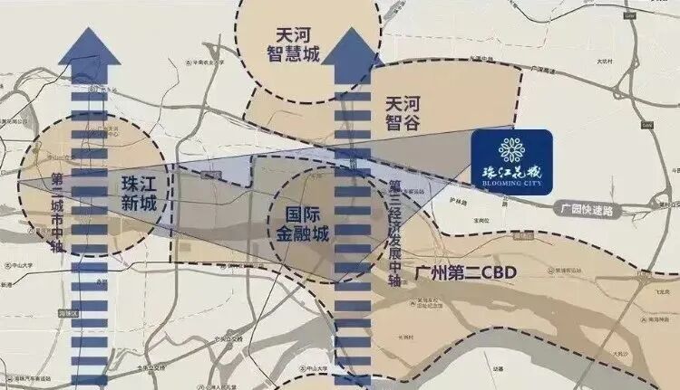 天河珠江花城降价，四房总价429万起！