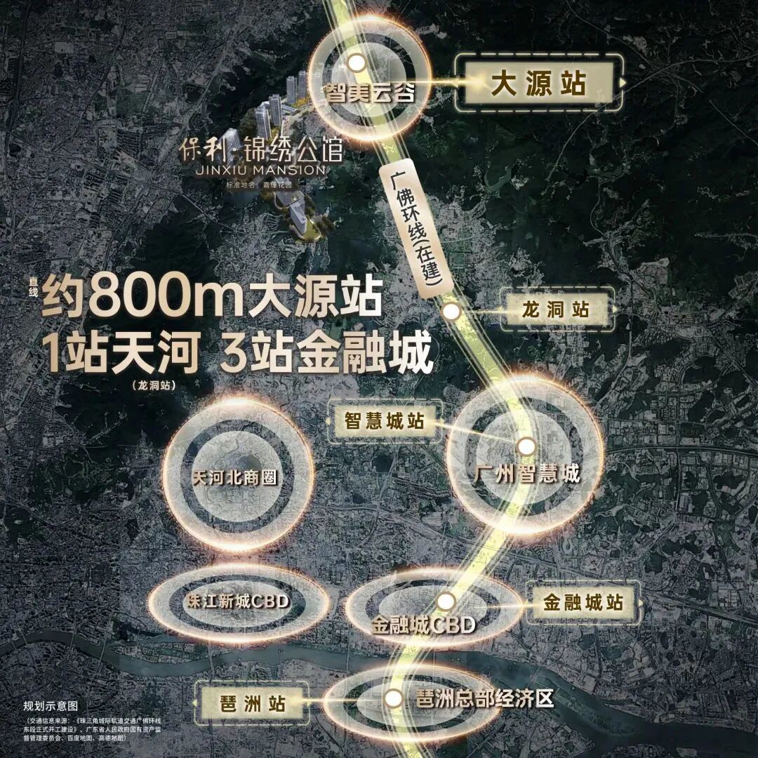 白云保利锦绣公馆周边有哪些学校？