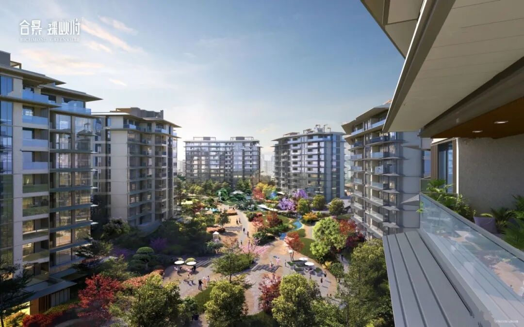 天河东圃板块新房，合景臻颐府参考价约8.9-12.4万/㎡