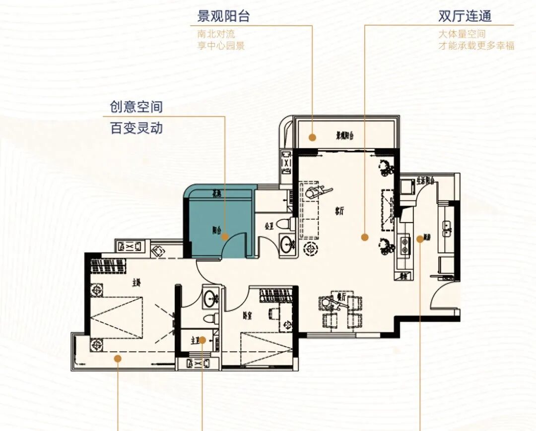 番禺星誉星晴雅筑89㎡~93㎡，现楼即买即入住！