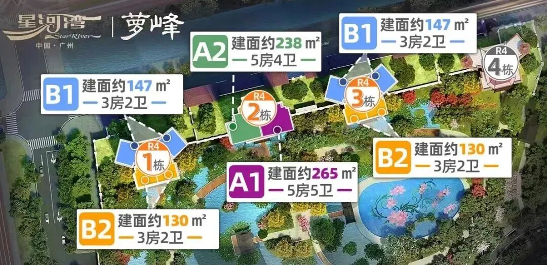 黄埔星河湾萝峰单价低至3.74万/㎡起，降价超一万+？