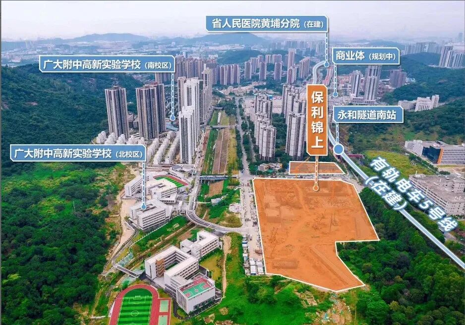 保利锦上在售户型75-138㎡三至四房，均价在3.1-3.4万/㎡！