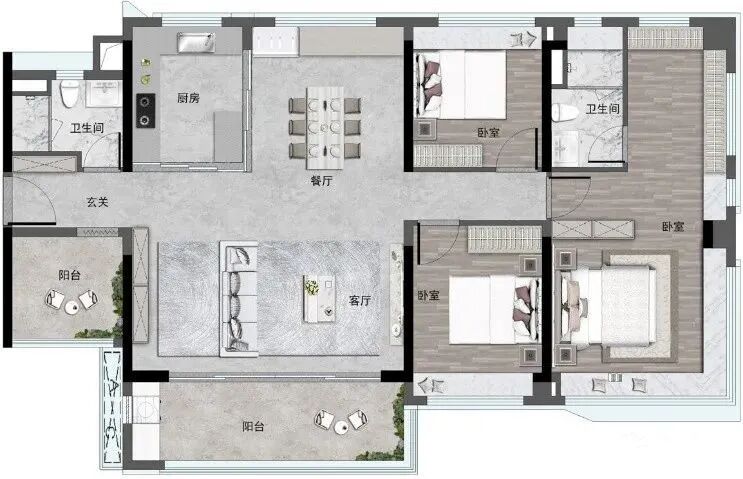 保利锦上在售户型75-138㎡三至四房，均价在3.1-3.4万/㎡！