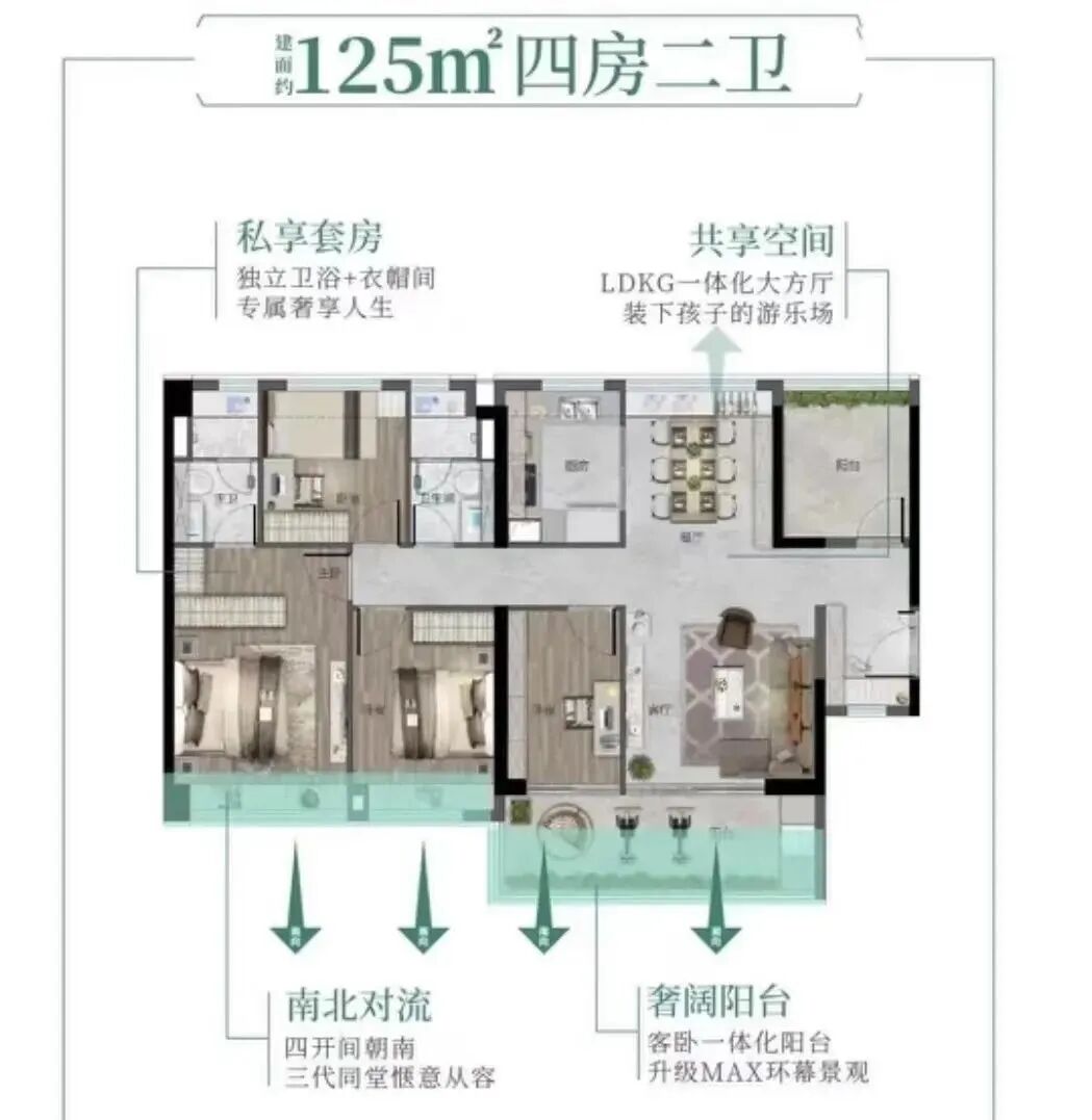 番禺越秀大学星汇城主力总价段在350-500万