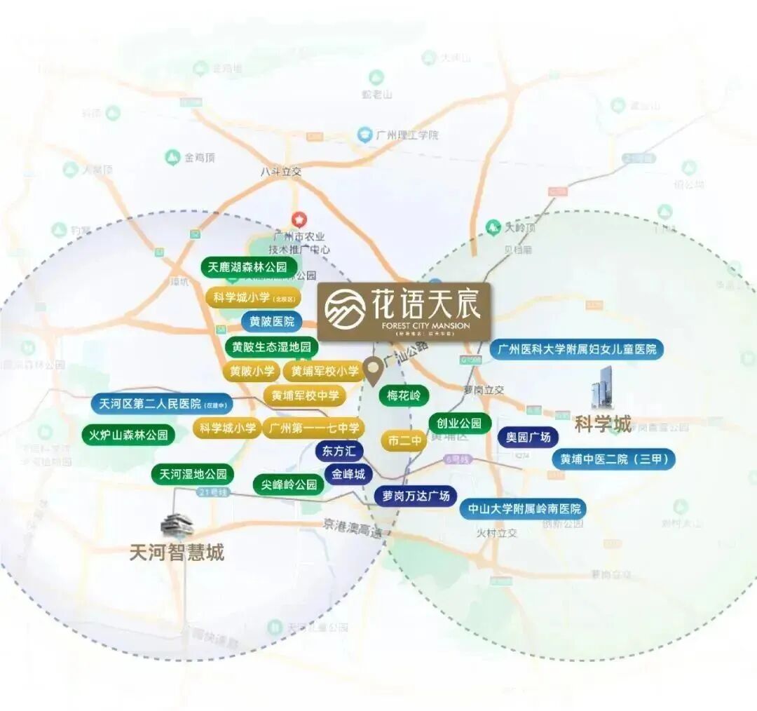 黄陂板块花语天宸97-168m²，项目有哪些配套？