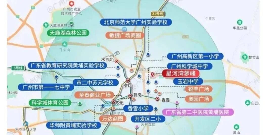 黄埔星河湾萝峰楼盘测评，项目优缺点分析！