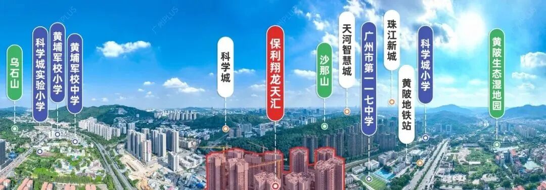 黄埔保利翔龙天汇最新在售价格，项目周边有哪些配套？
