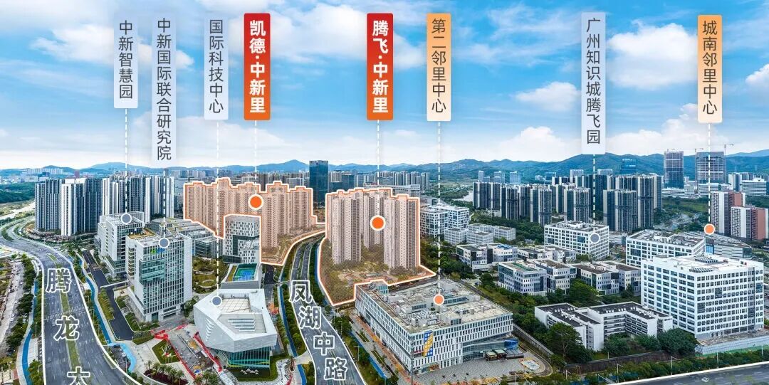 黄埔凯德中新里现楼总价160万，项目有哪些配套？