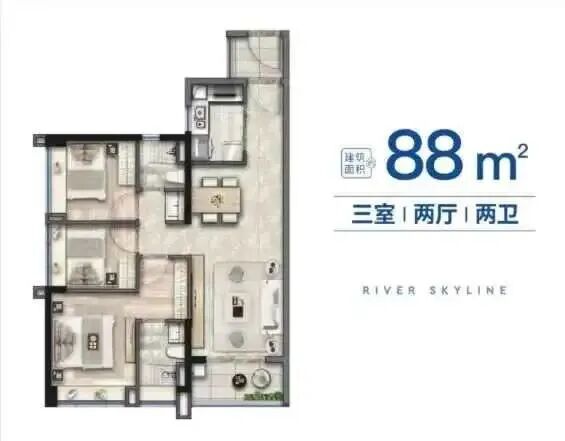 白云五矿招商江天际3.8万/m²起，项目有哪些配套？
