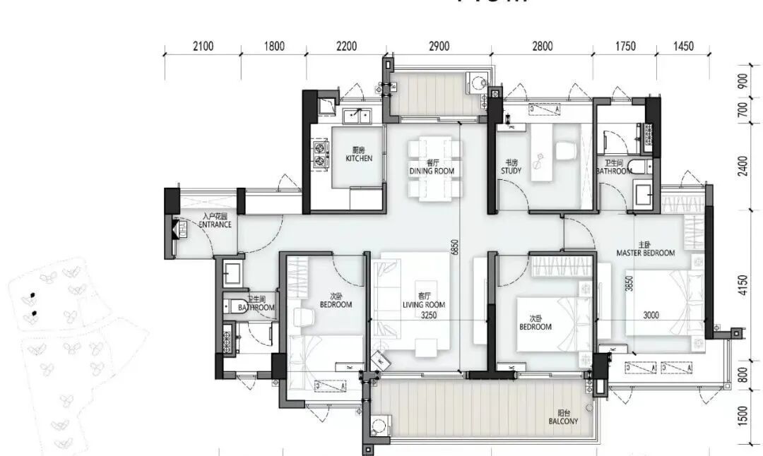 黄埔长岭居高新仕林苑101㎡~213㎡，单价多少？
