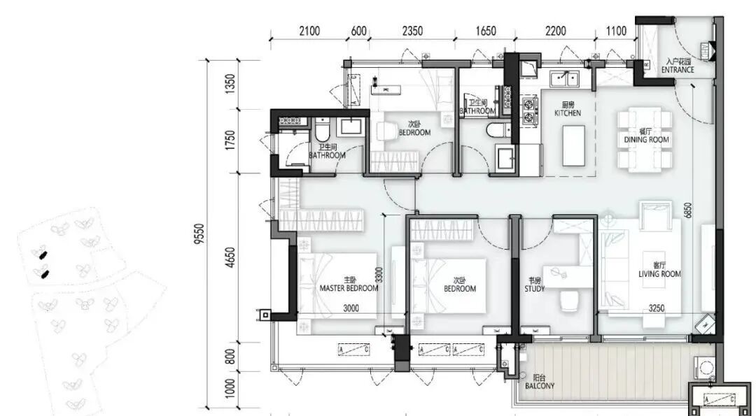 黄埔长岭居高新仕林苑101㎡~213㎡，单价多少？