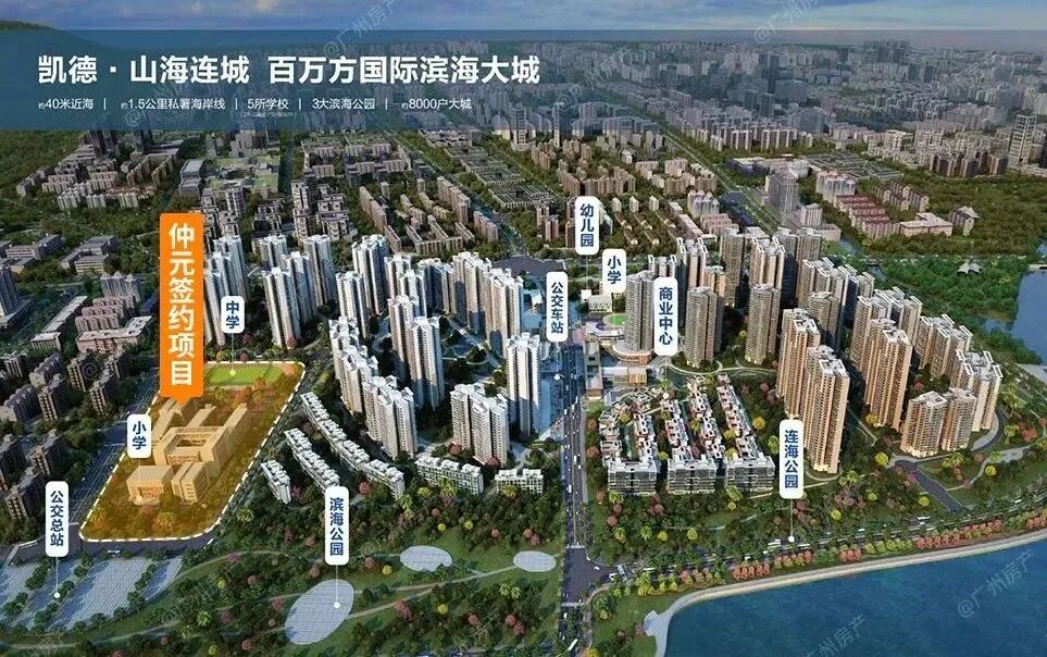 番禺凯德山海连城二期新品，总价200万起！