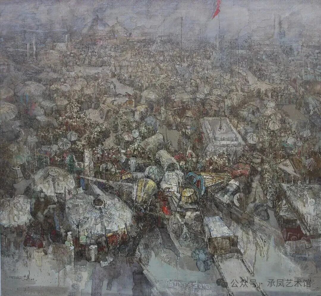 文艺评论 | 一见辽阔，绘就草原最滚烫的灵魂 第6张