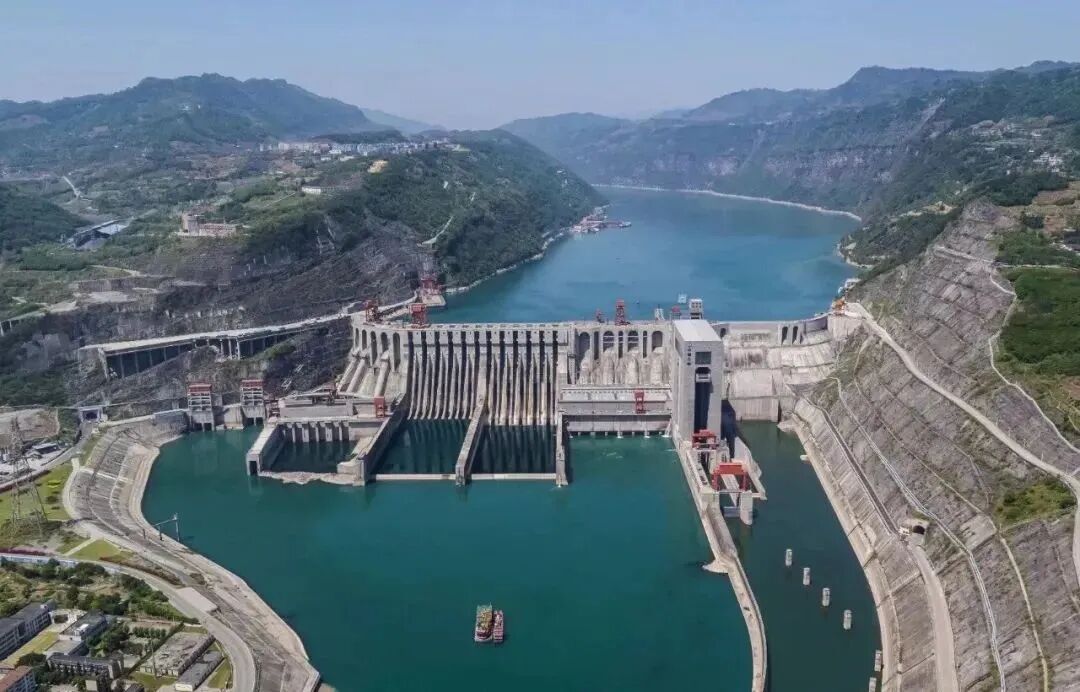 金沙江水电基地下游水电站——向家坝水电站
