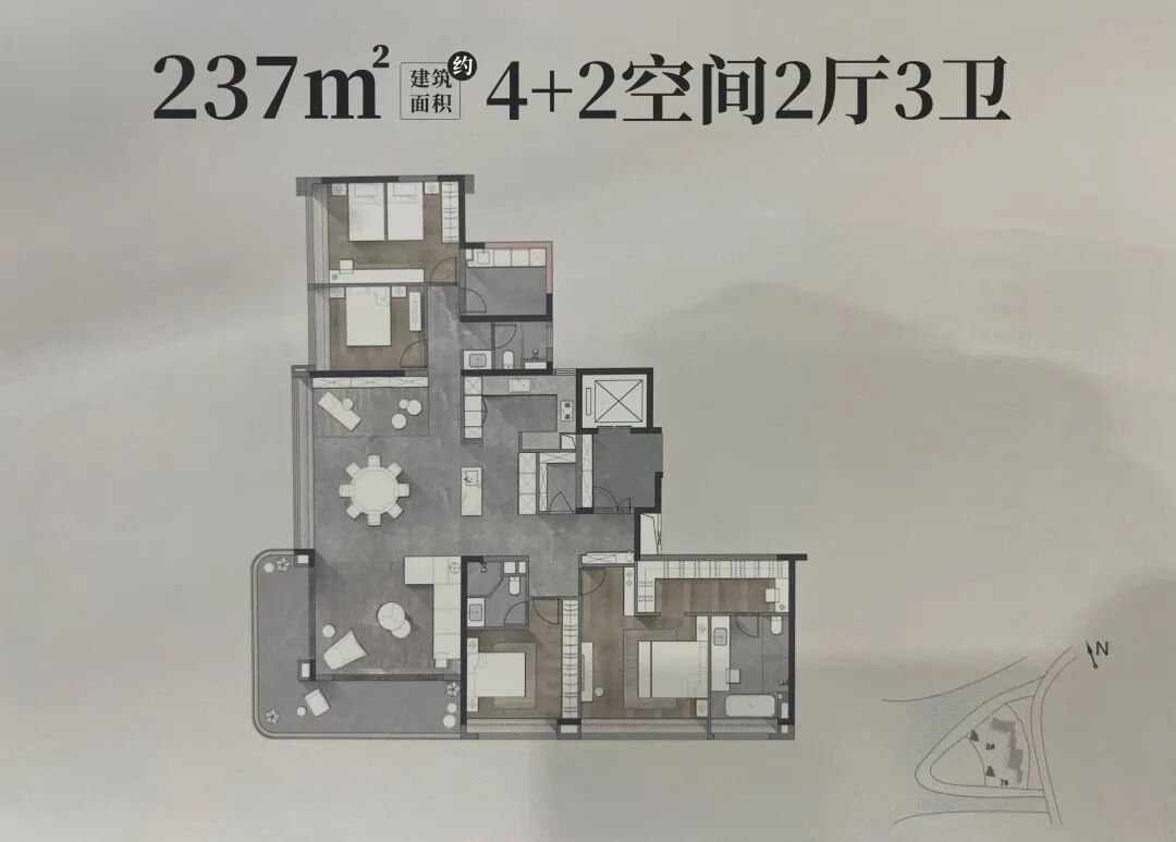 亚运城组团中海天幕湾预计1月推售，吹风3.5-4万元/㎡！